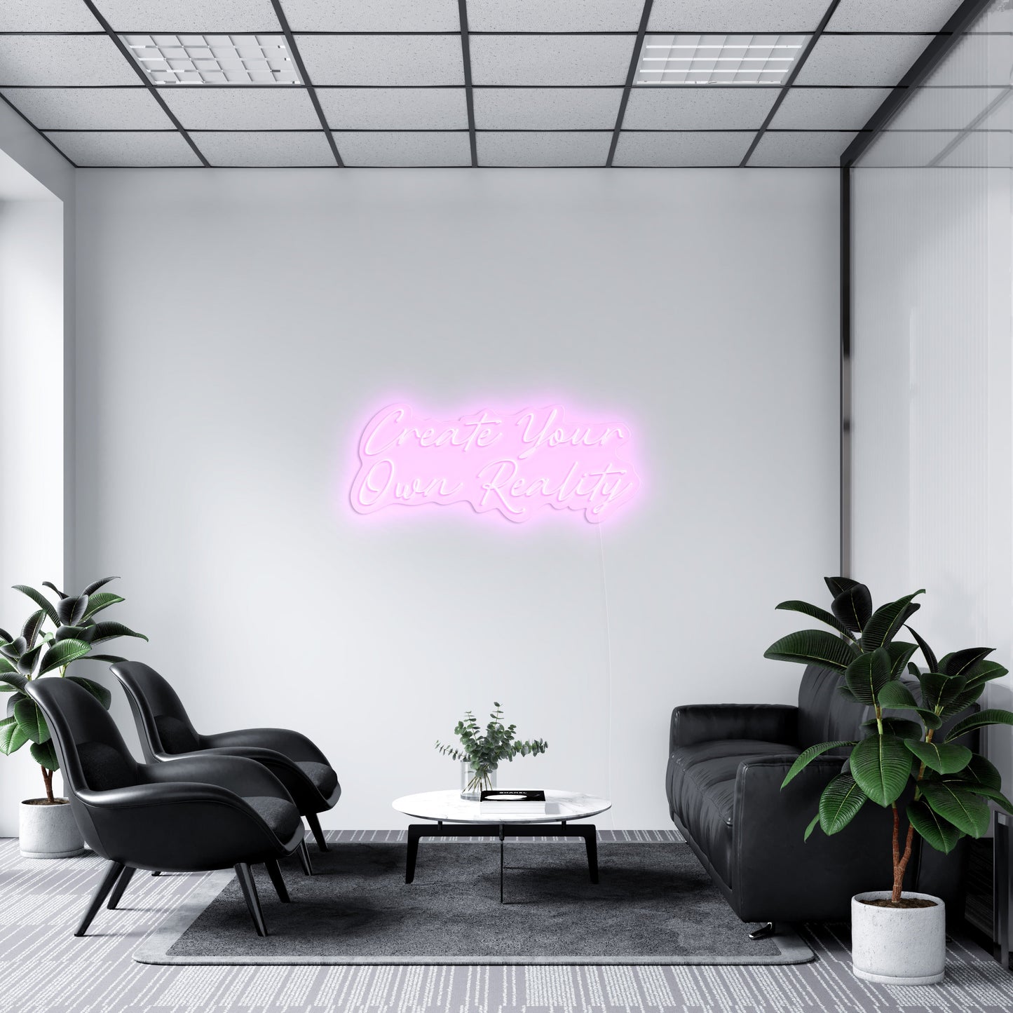 Create Your Own Reality' LED Neon Sign