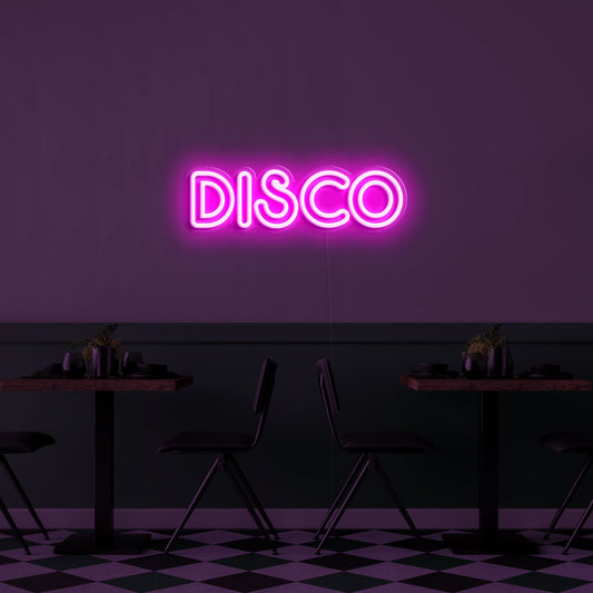 'Disco' LED Neon Sign