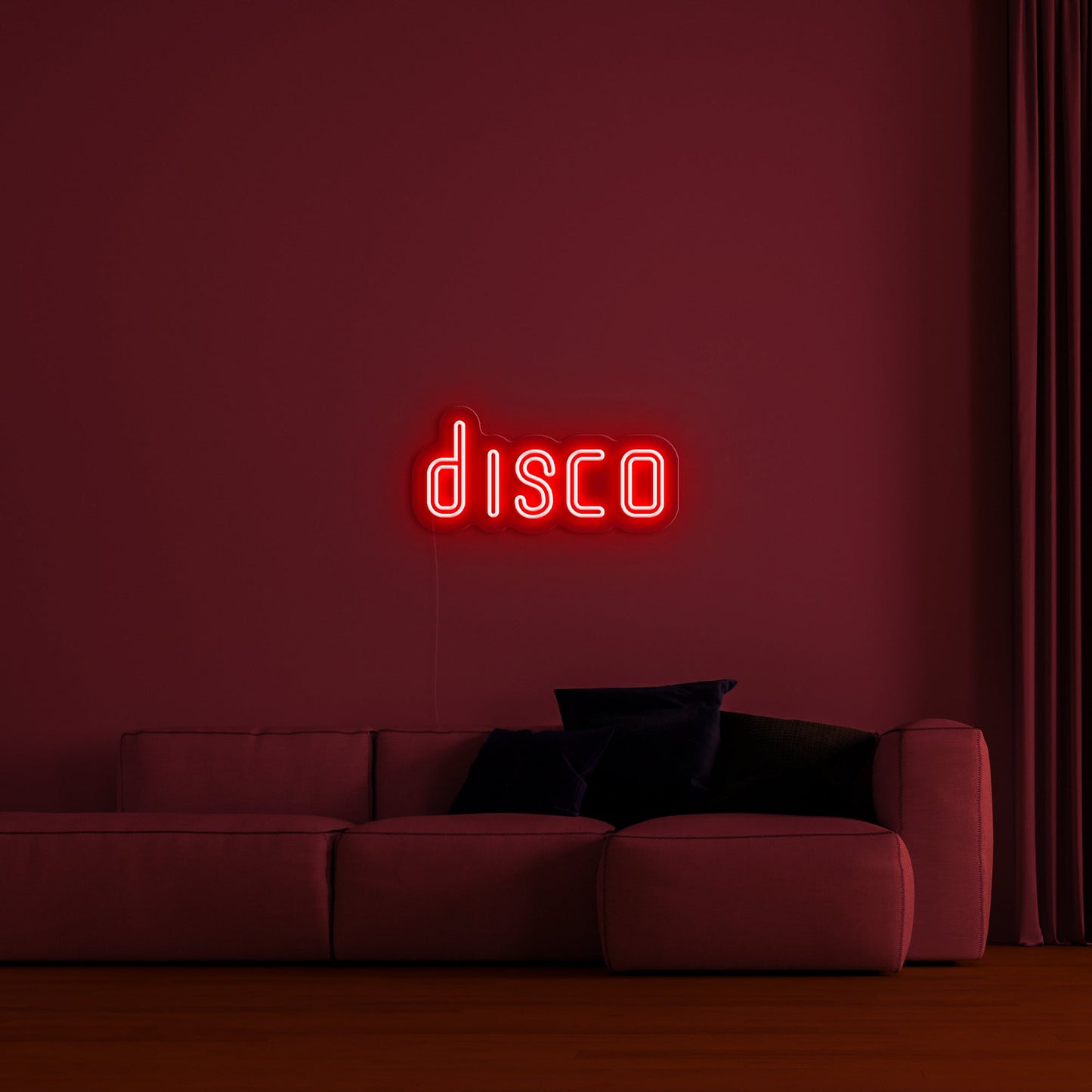 'Disco' Neon Sign