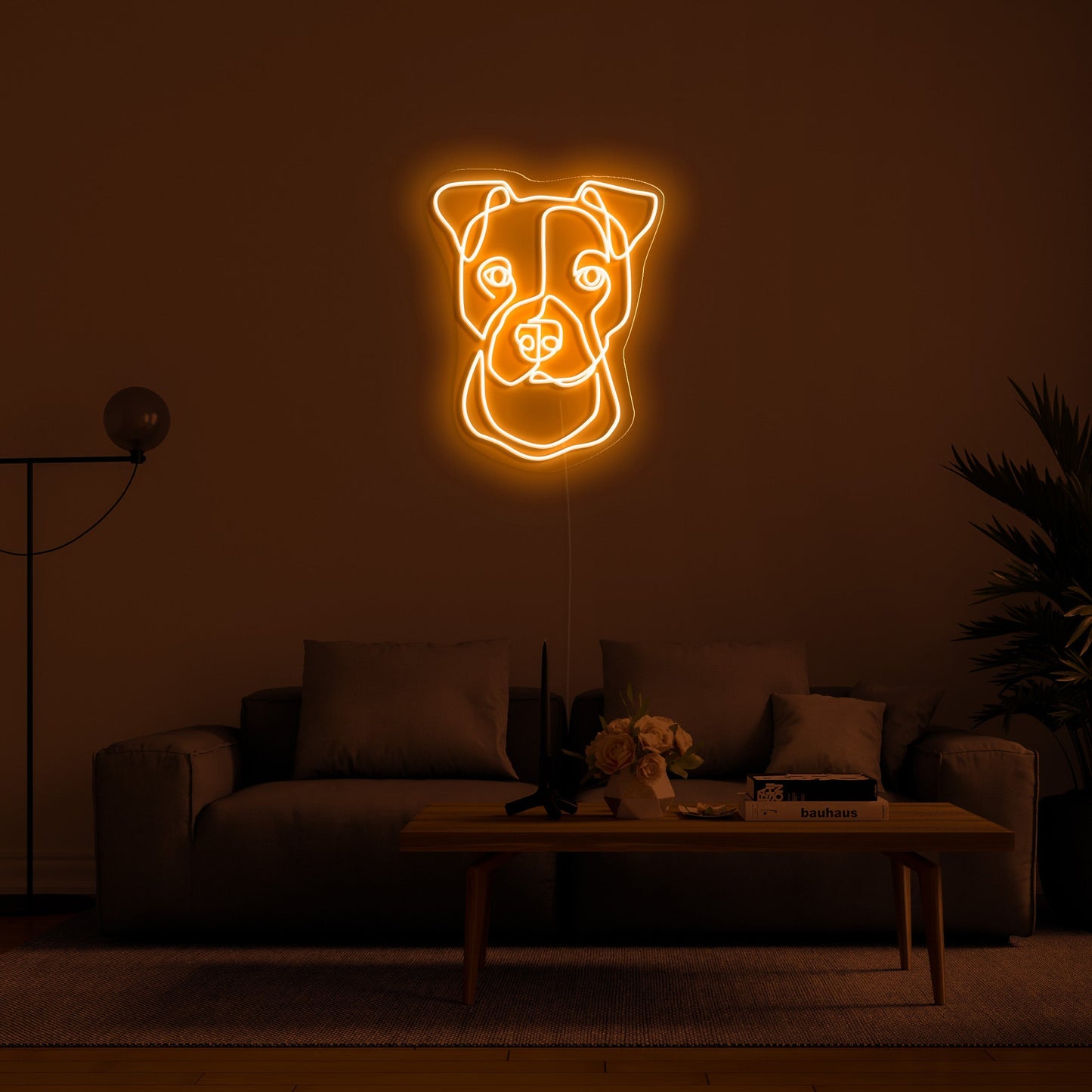 Boxer' Neon Sign