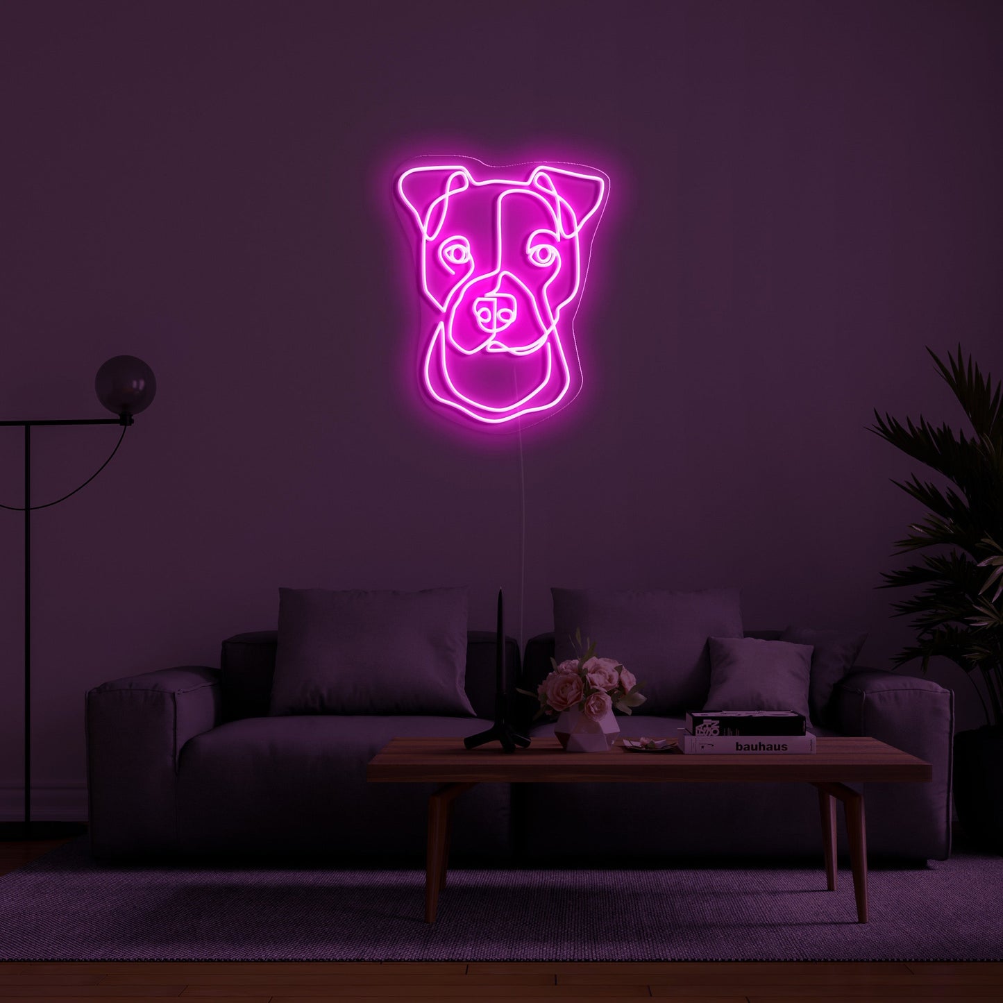 Boxer' Neon Sign