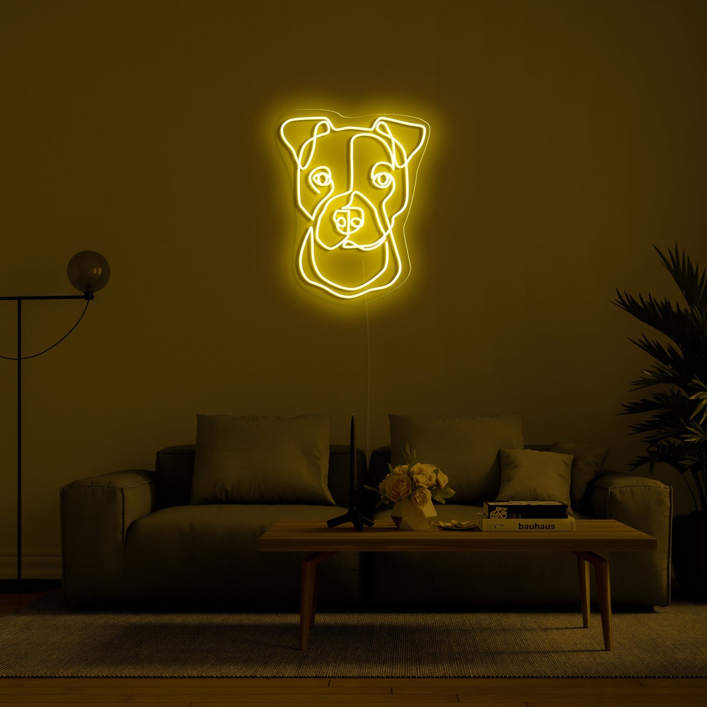 Boxer' Neon Sign