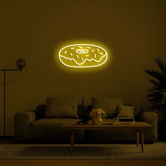 Donut' LED Neon Sign