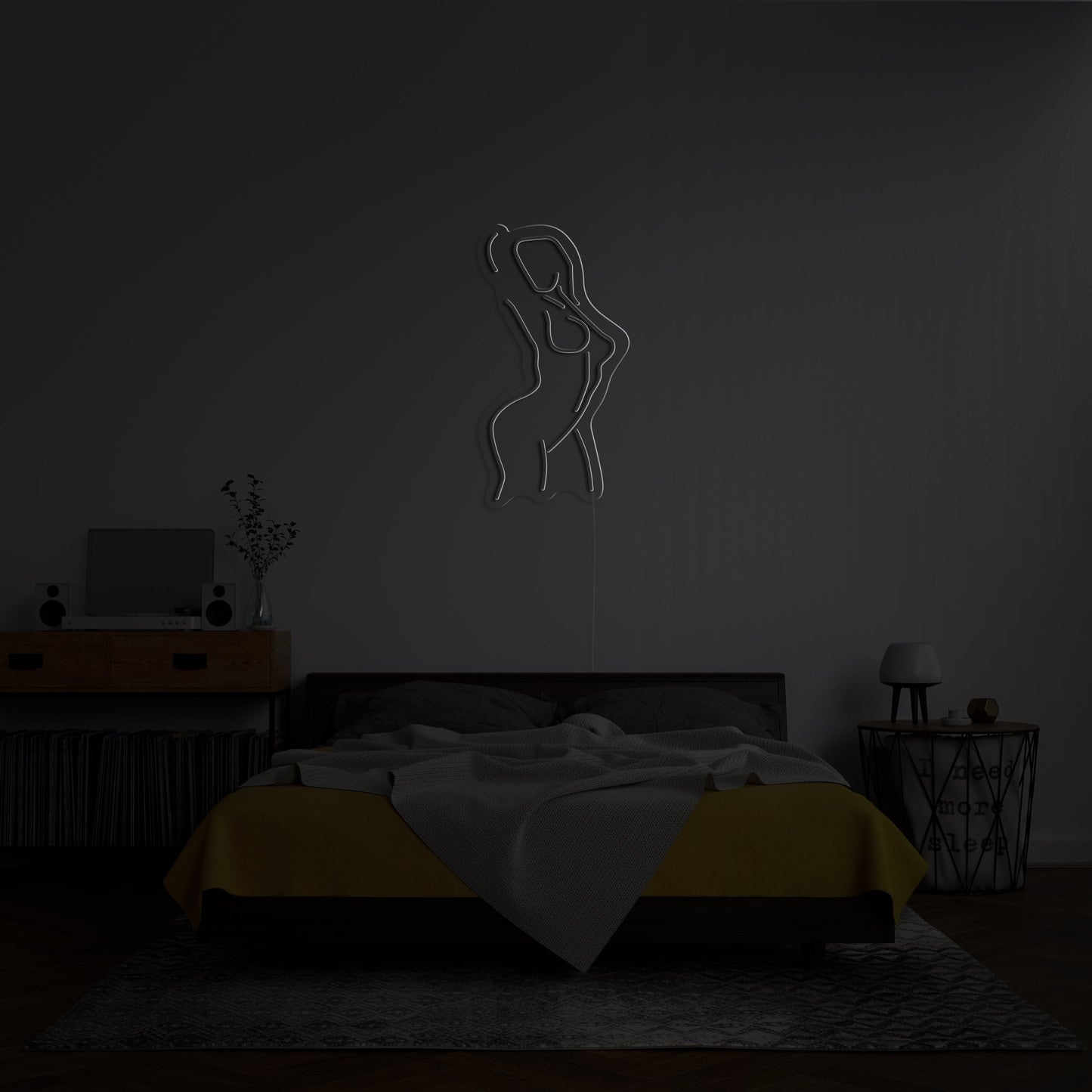 Female Pose LED Neon Sign