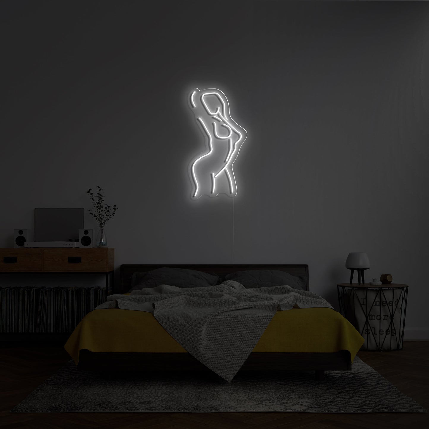 Female Pose LED Neon Sign