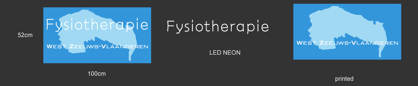 PowerLED Neon Sign (Indoor) -  Fysiotherapie