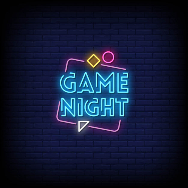 Game Night Neon Sign