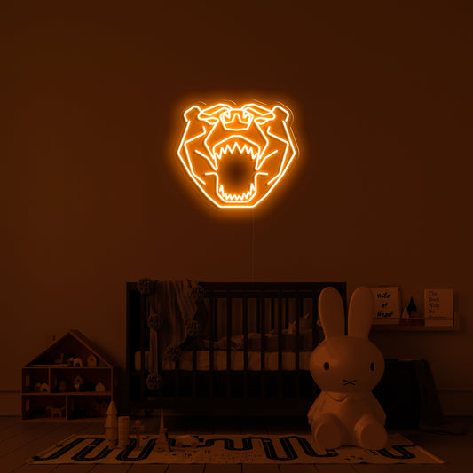 Geometric Tiger' LED Neon Sign