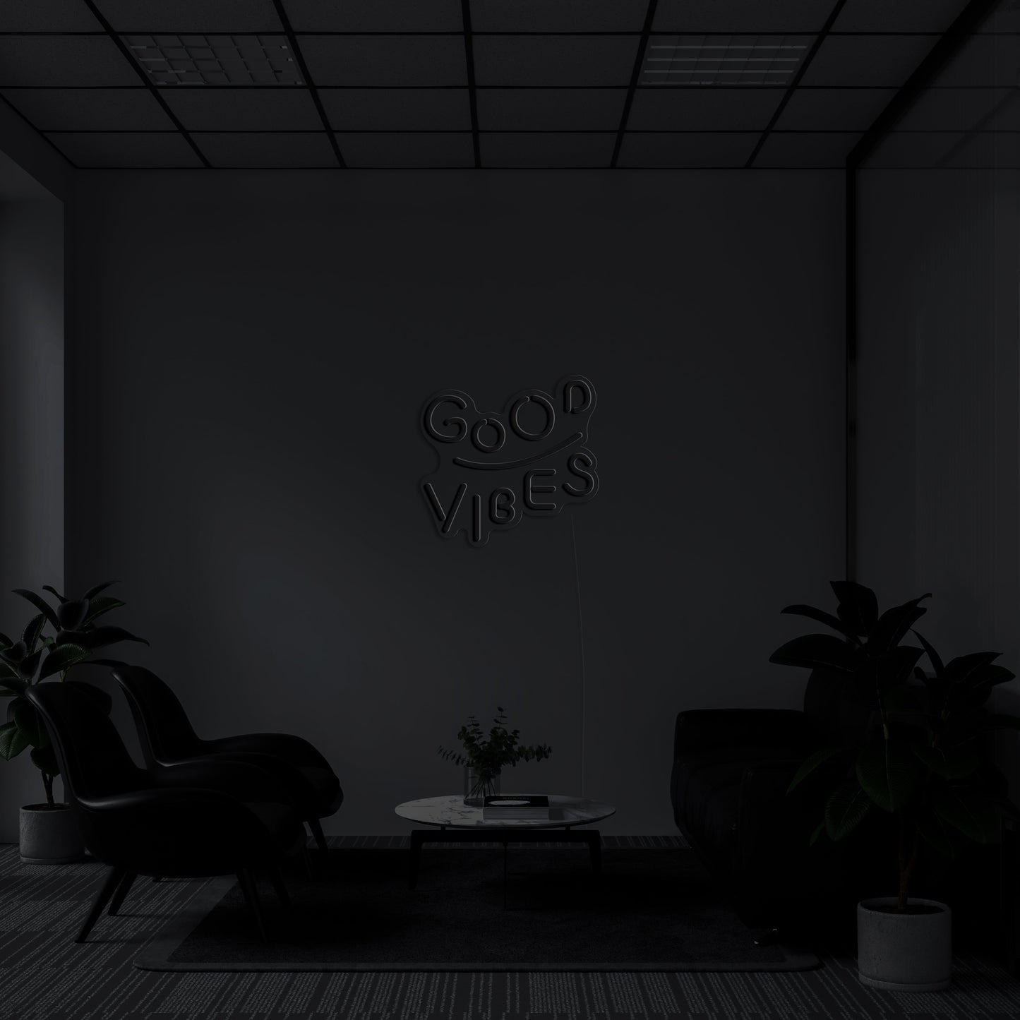 Good Vibes' v2 Neon Sign