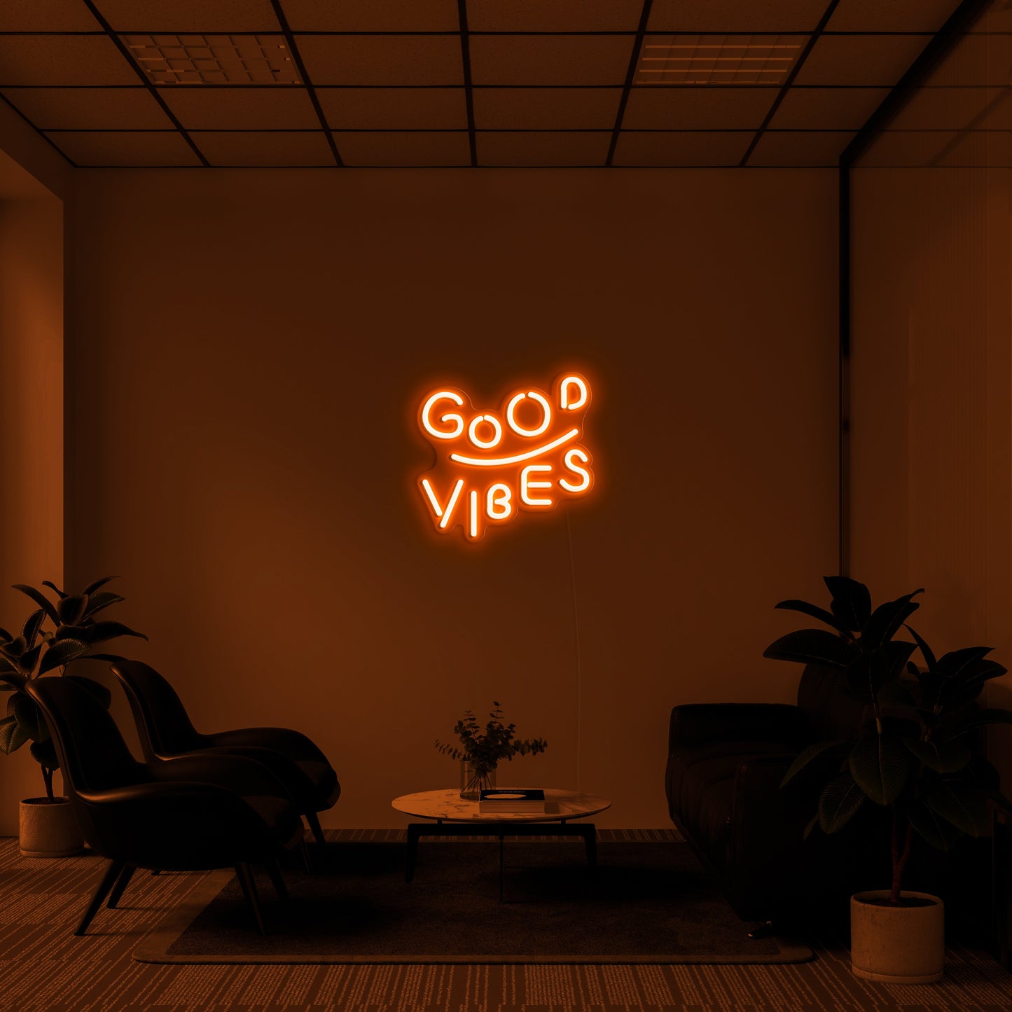 Good Vibes' v2 Neon Sign