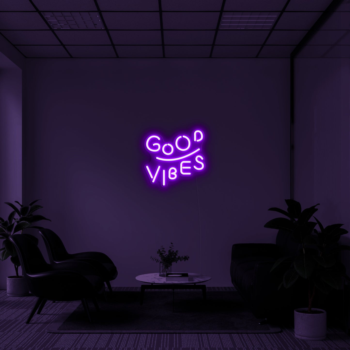 Good Vibes' v2 Neon Sign