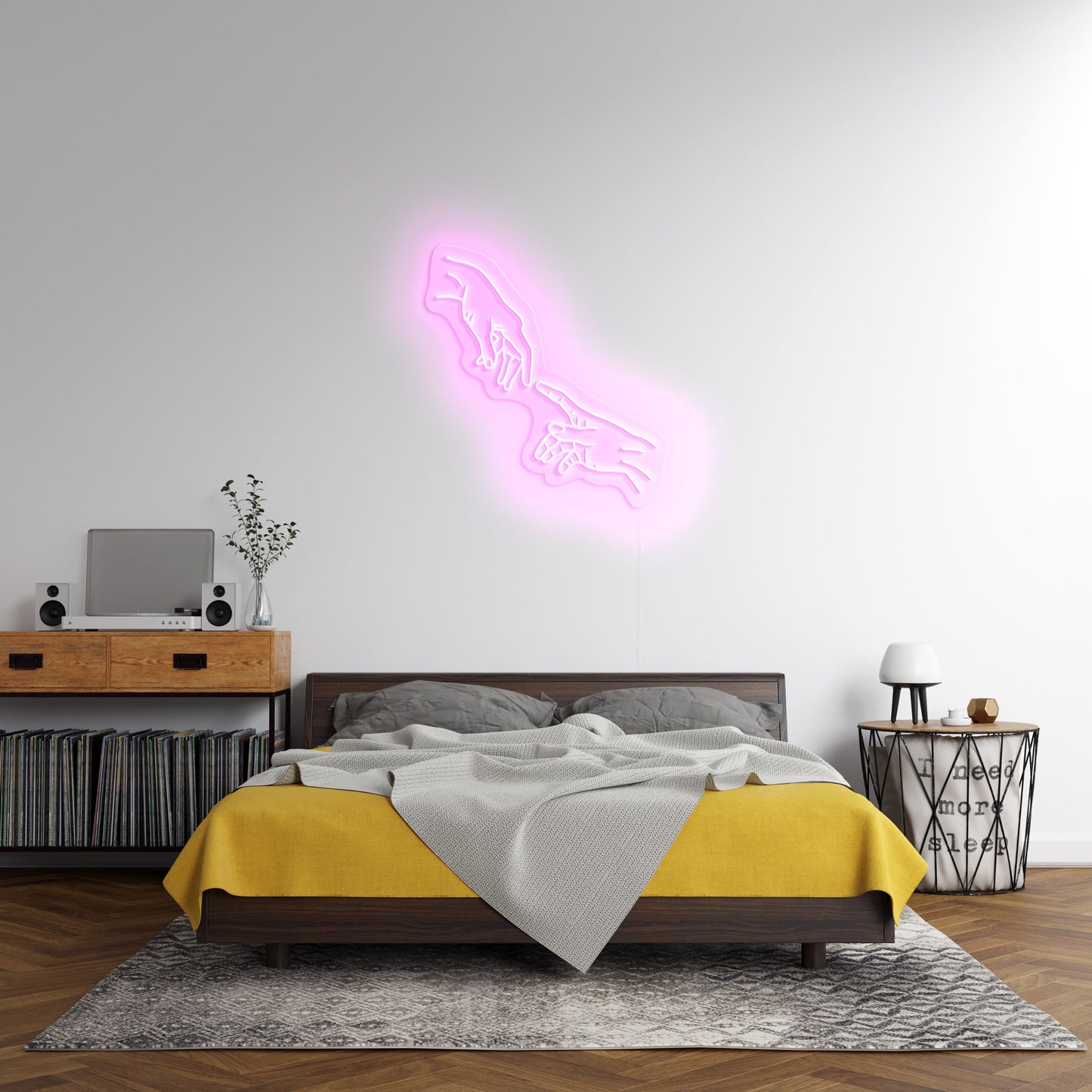 Hand Of God' LED Neon Lamp