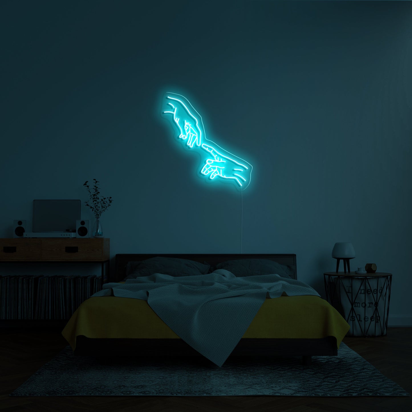 Hand Of God' LED Neon Lamp