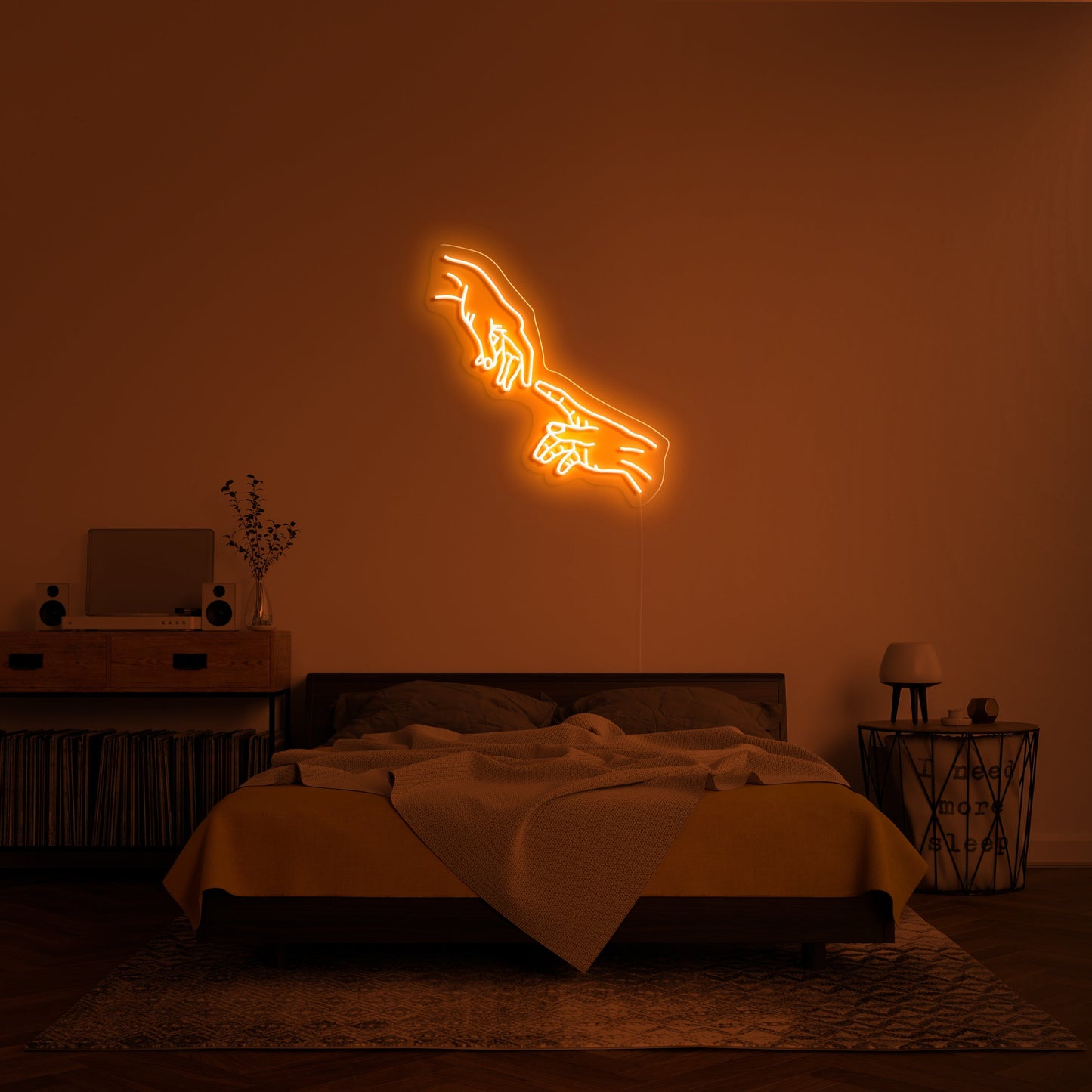 Hand Of God' LED Neon Lamp