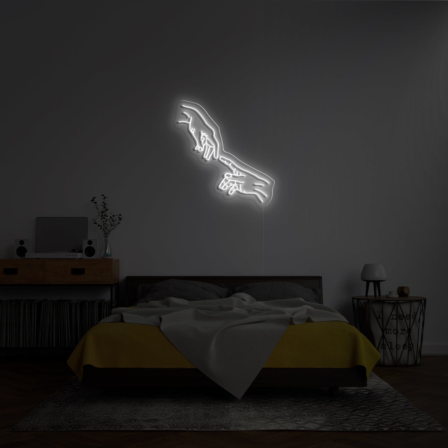 Hand Of God' LED Neon Lamp