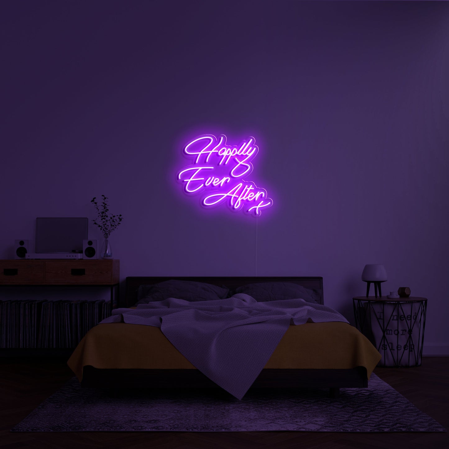 'Happily ever after' LED Neon Lighting