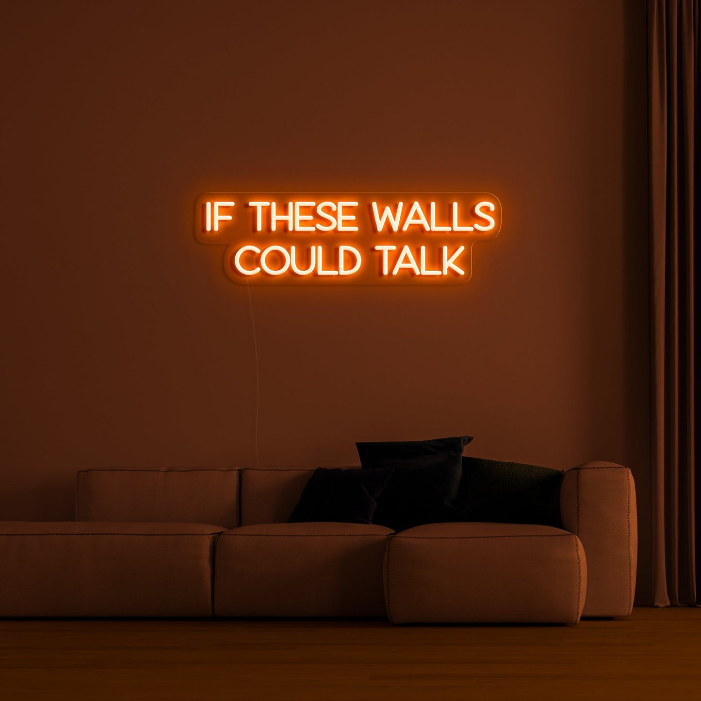 If These Walls Could Talk' Neon Verlichting