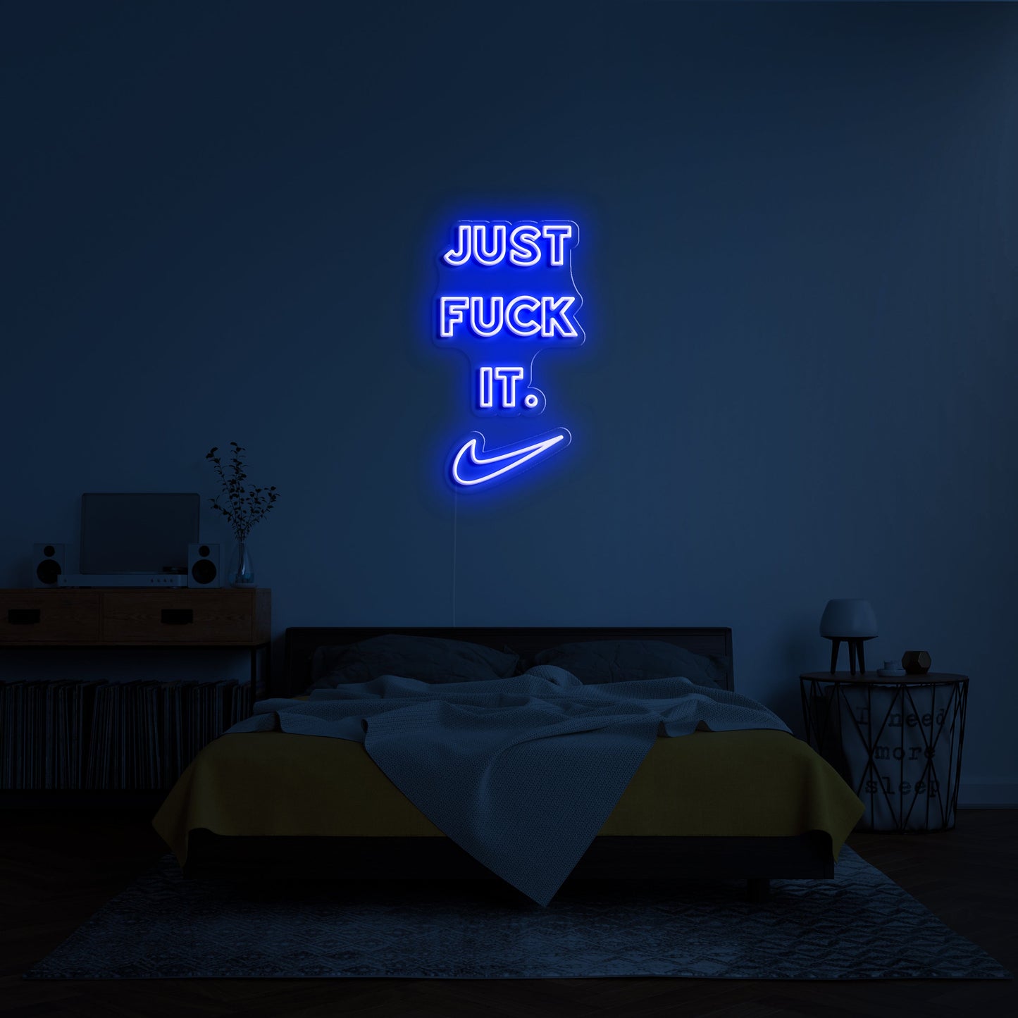 Just Fuck It' Neon Sign