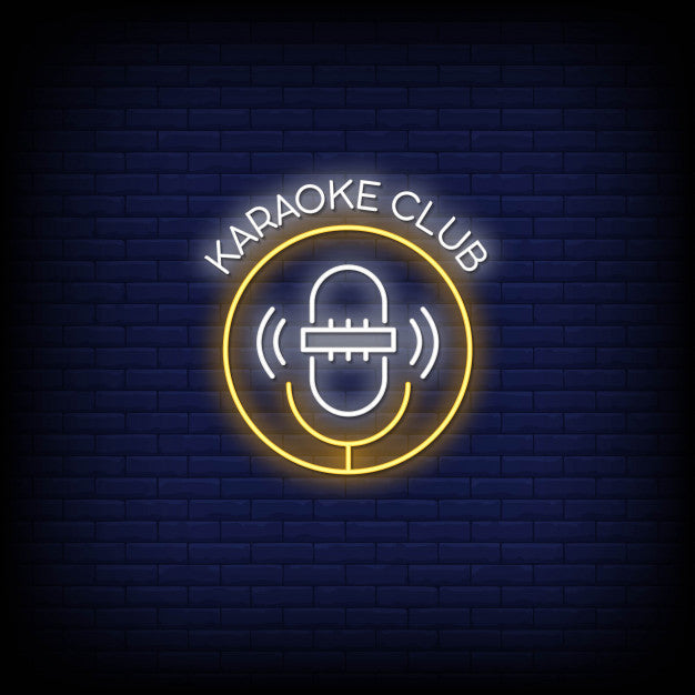 Karaoke Club Neon Sign