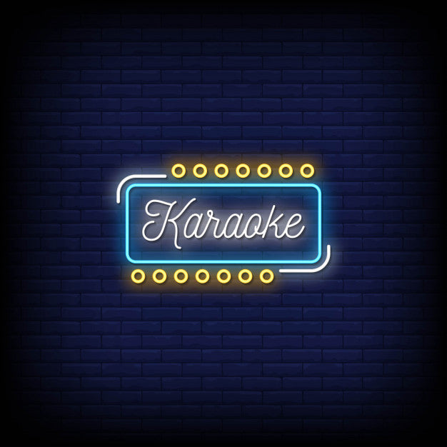 Karaoke Neon Sign