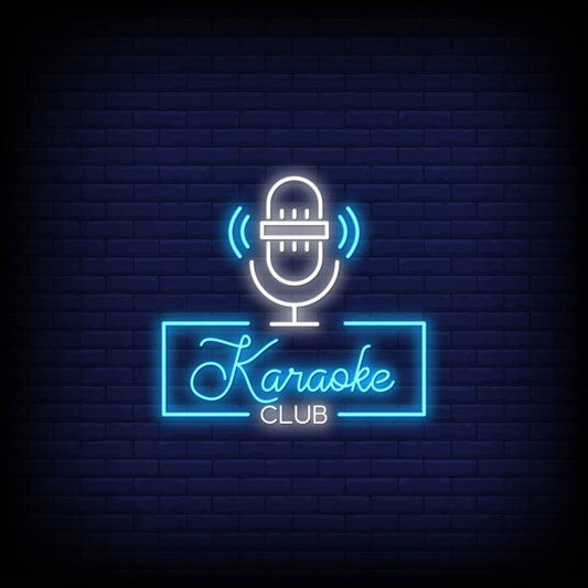 Karaoke Neon Sign