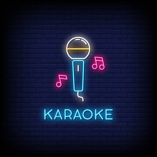 Karaoke Neon Sign