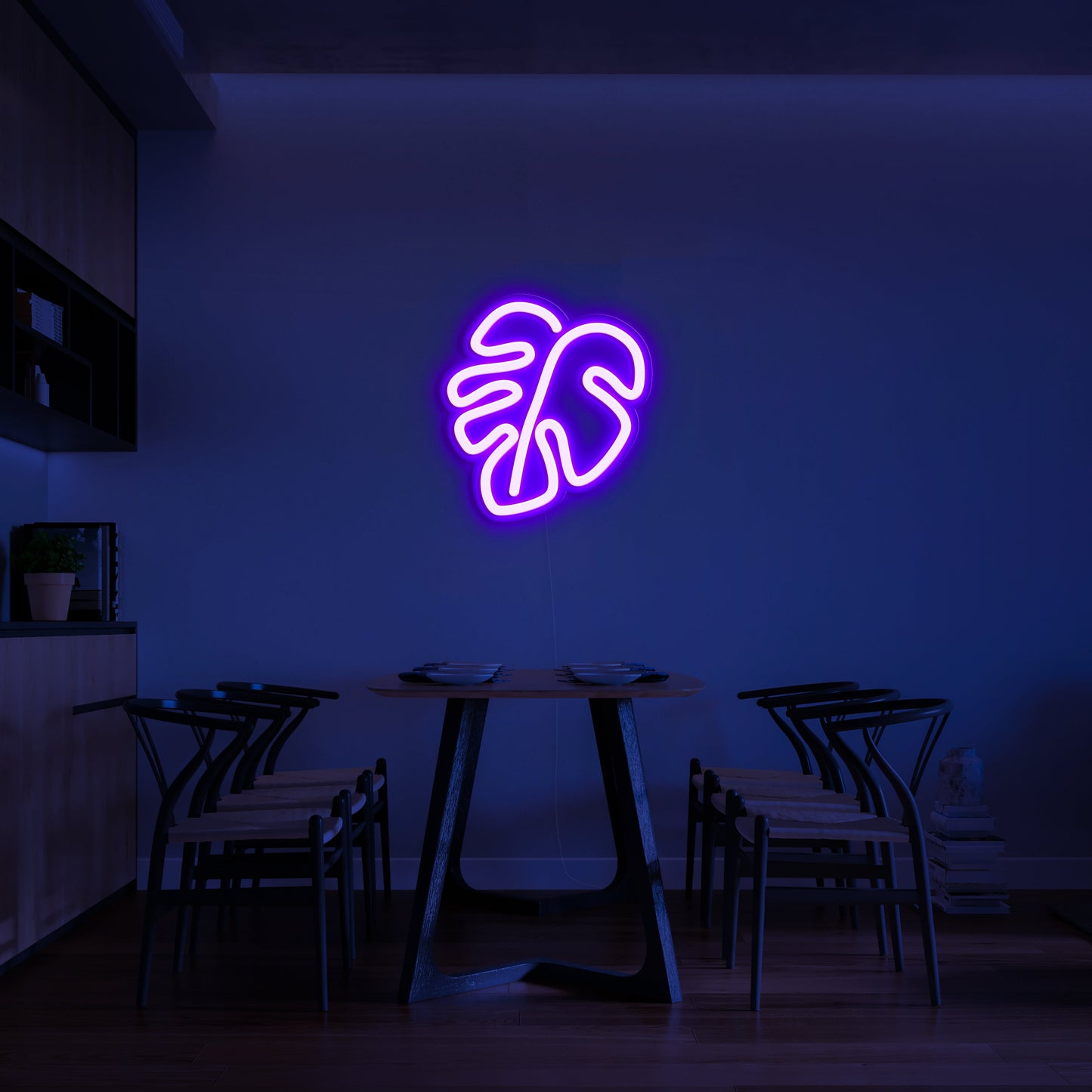 Leaf' Neon Sign