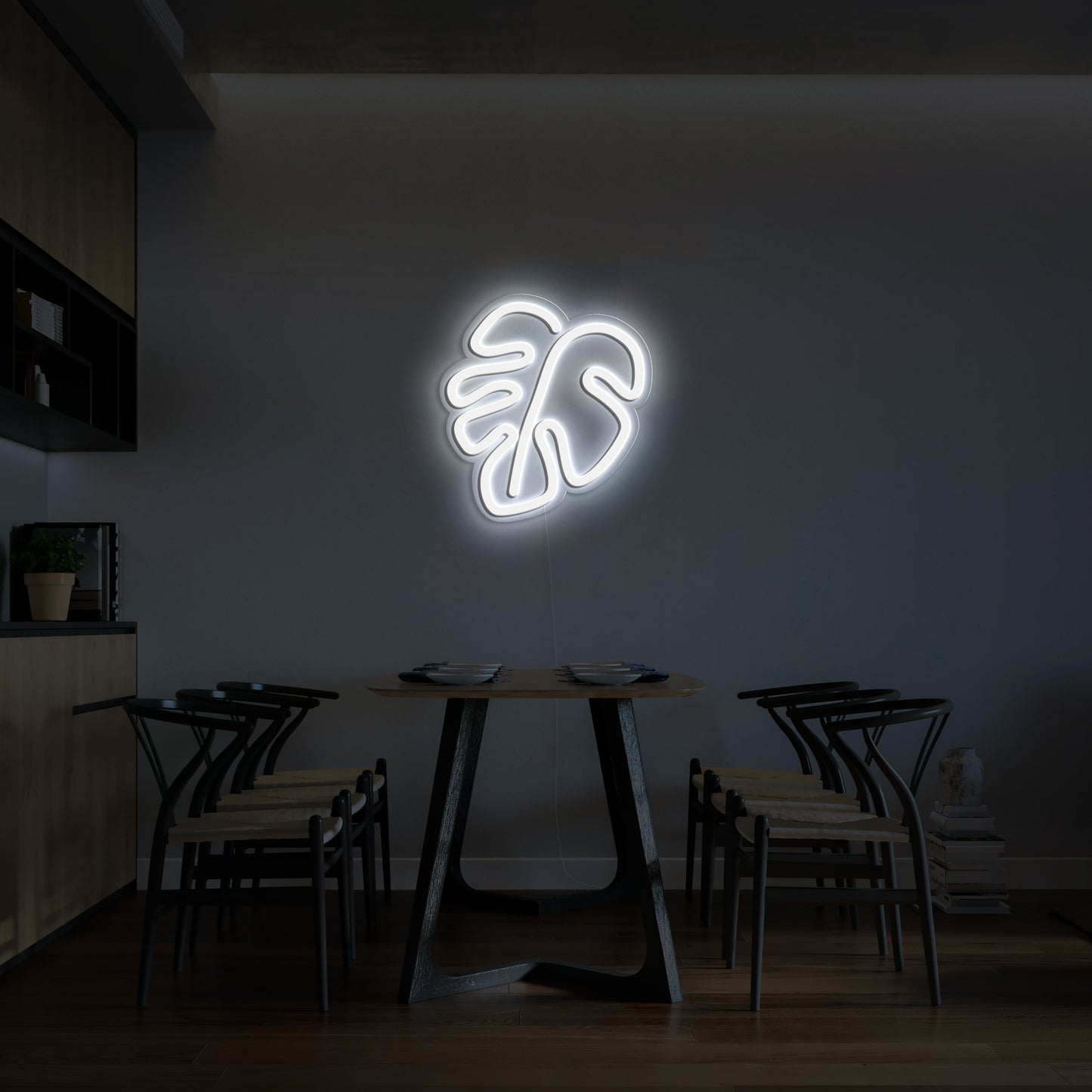 Leaf' Neon Sign