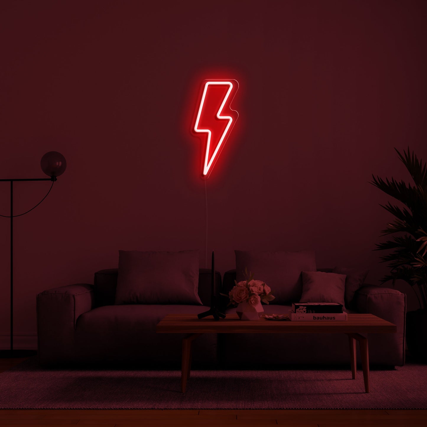 Lightning Strike' LED Neon Lamp