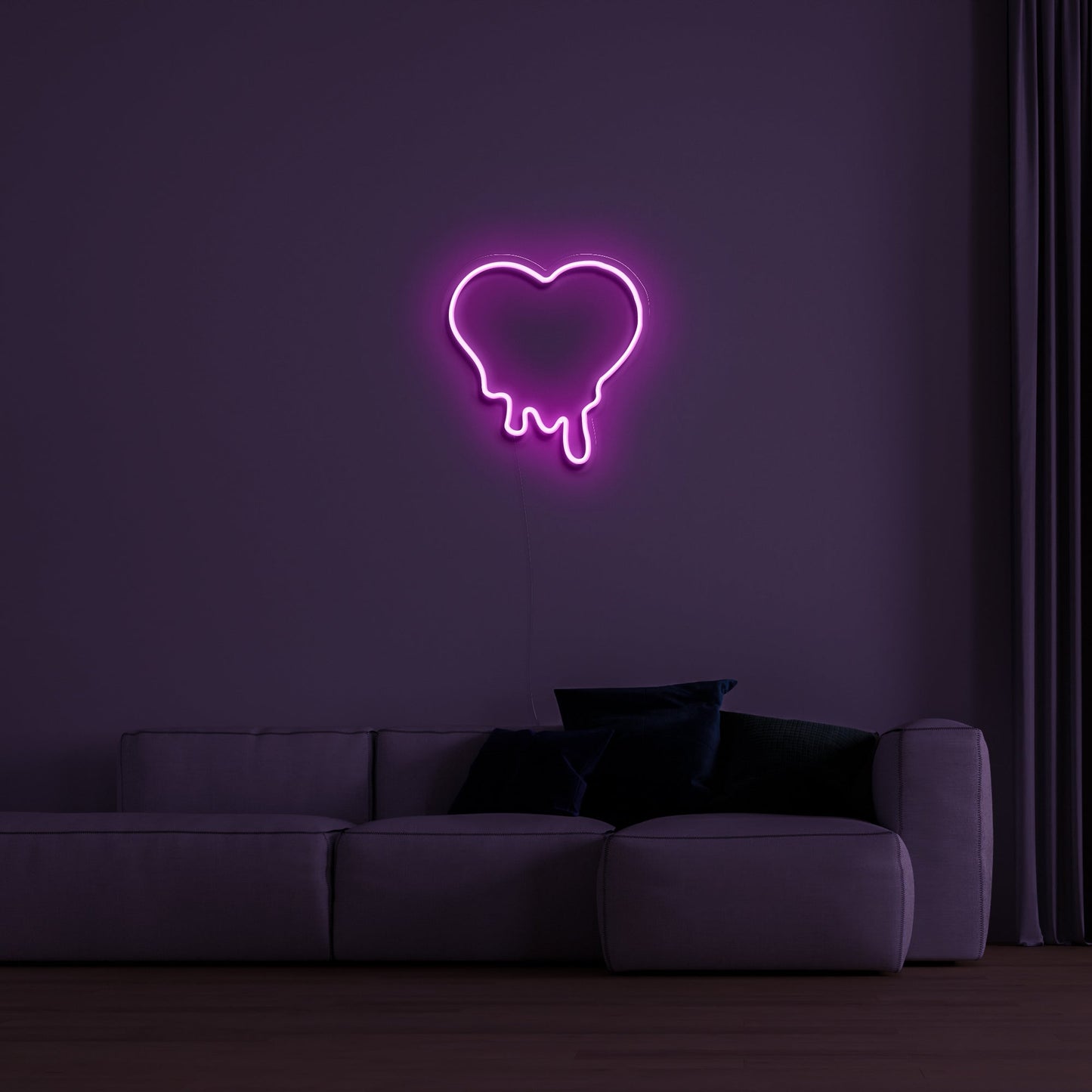 Melting Heart LED Neon Verlichting