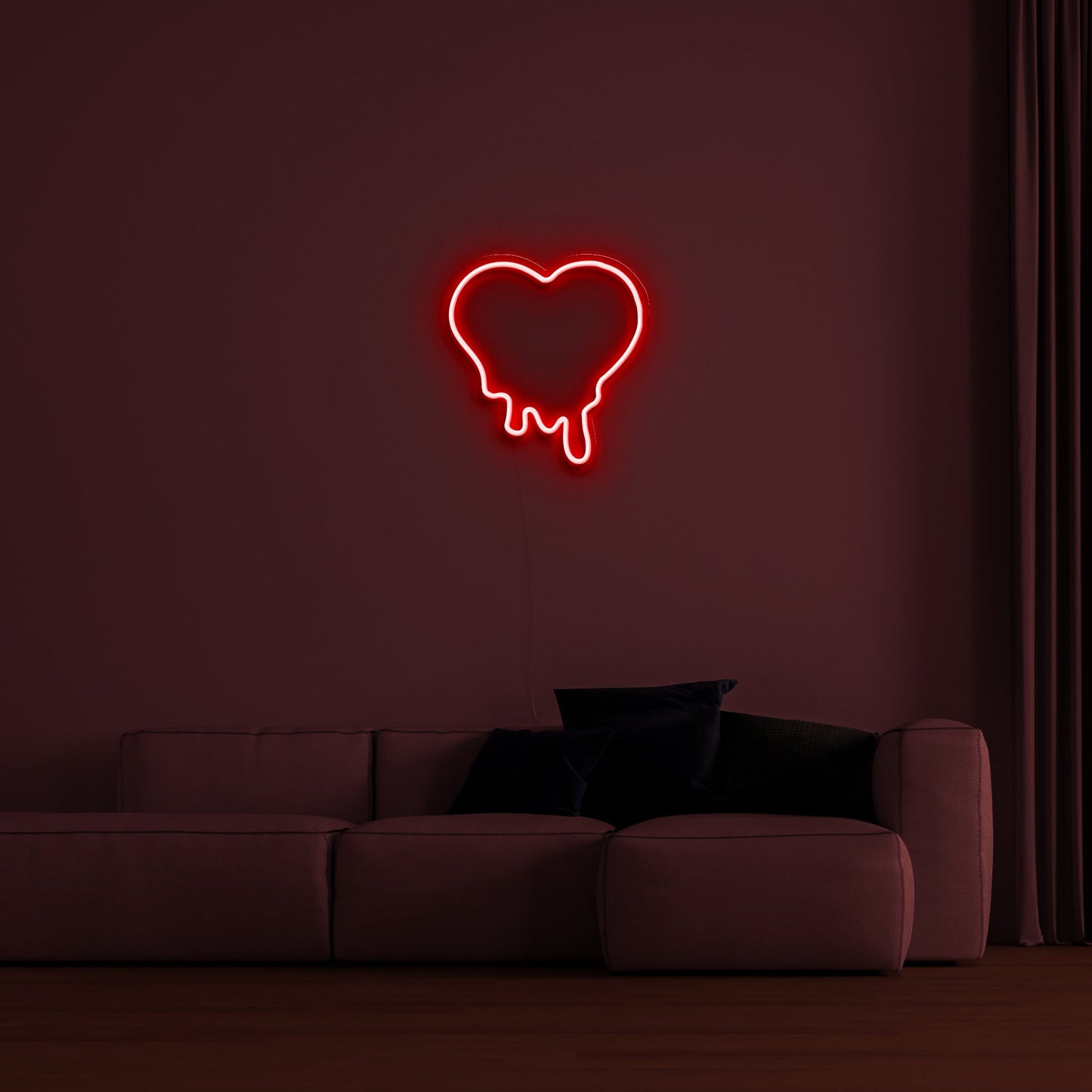 Melting Heart LED Neon Verlichting