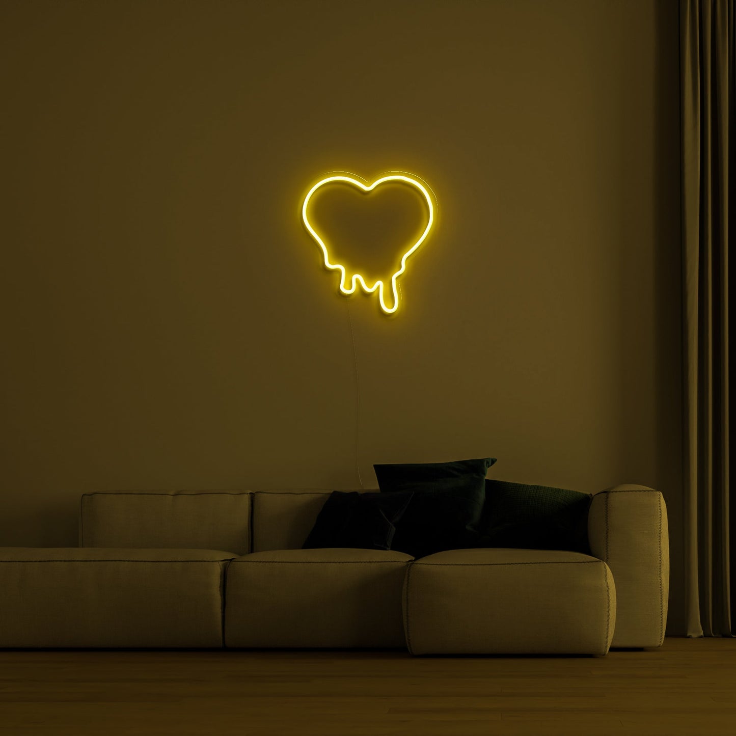 Melting Heart LED Neon Verlichting