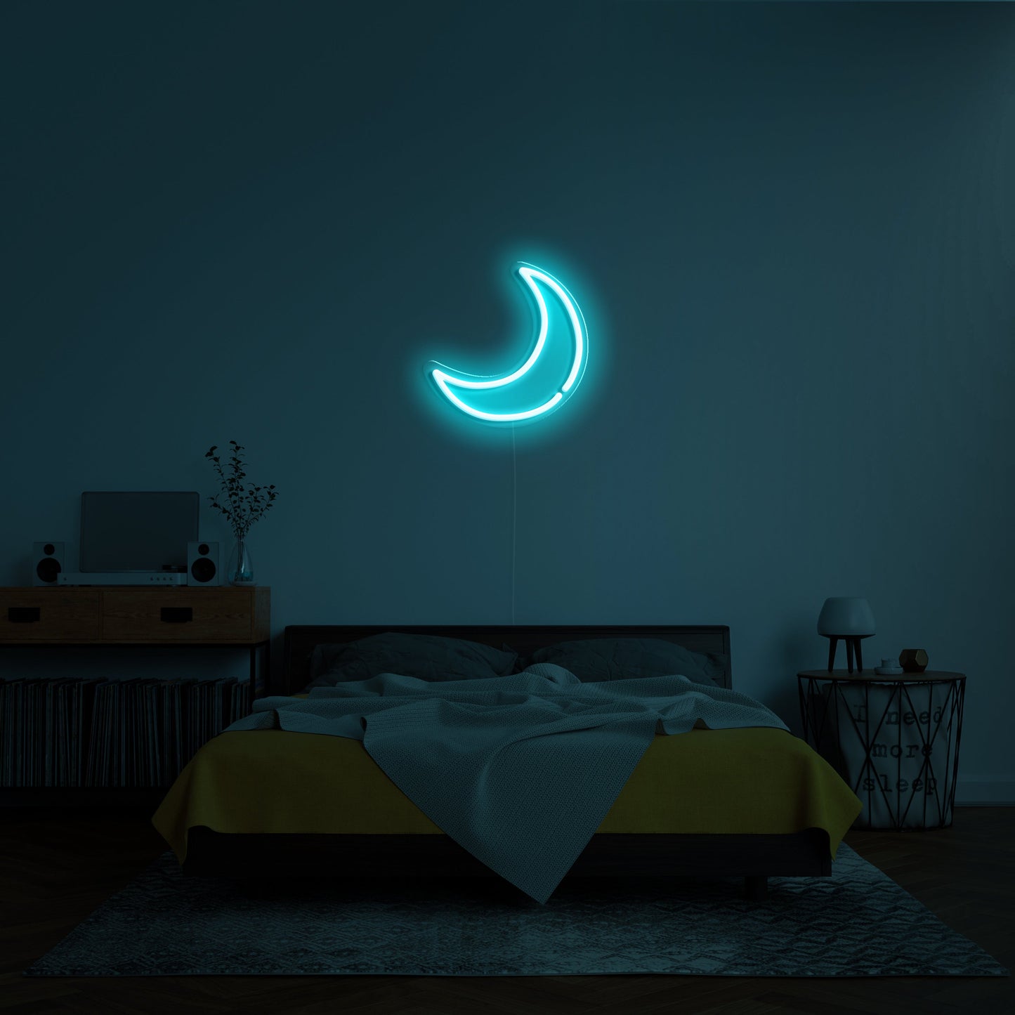 Moon' LED Neon Sign