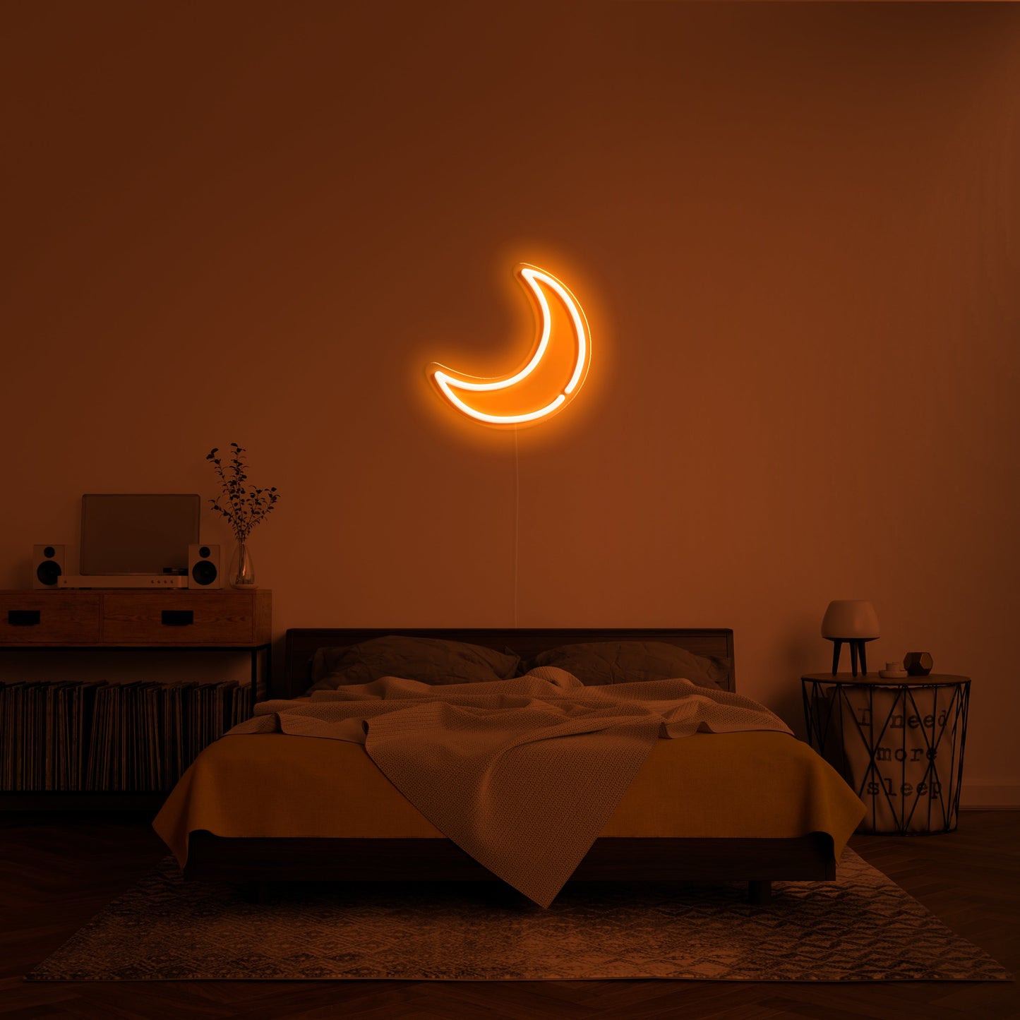 Moon' LED Neon Sign