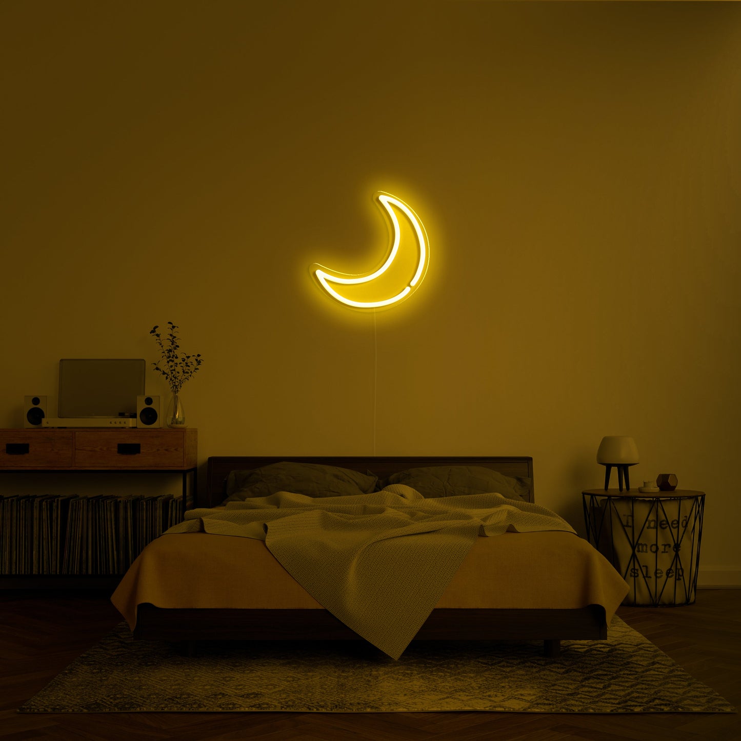 Moon' LED Neon Sign