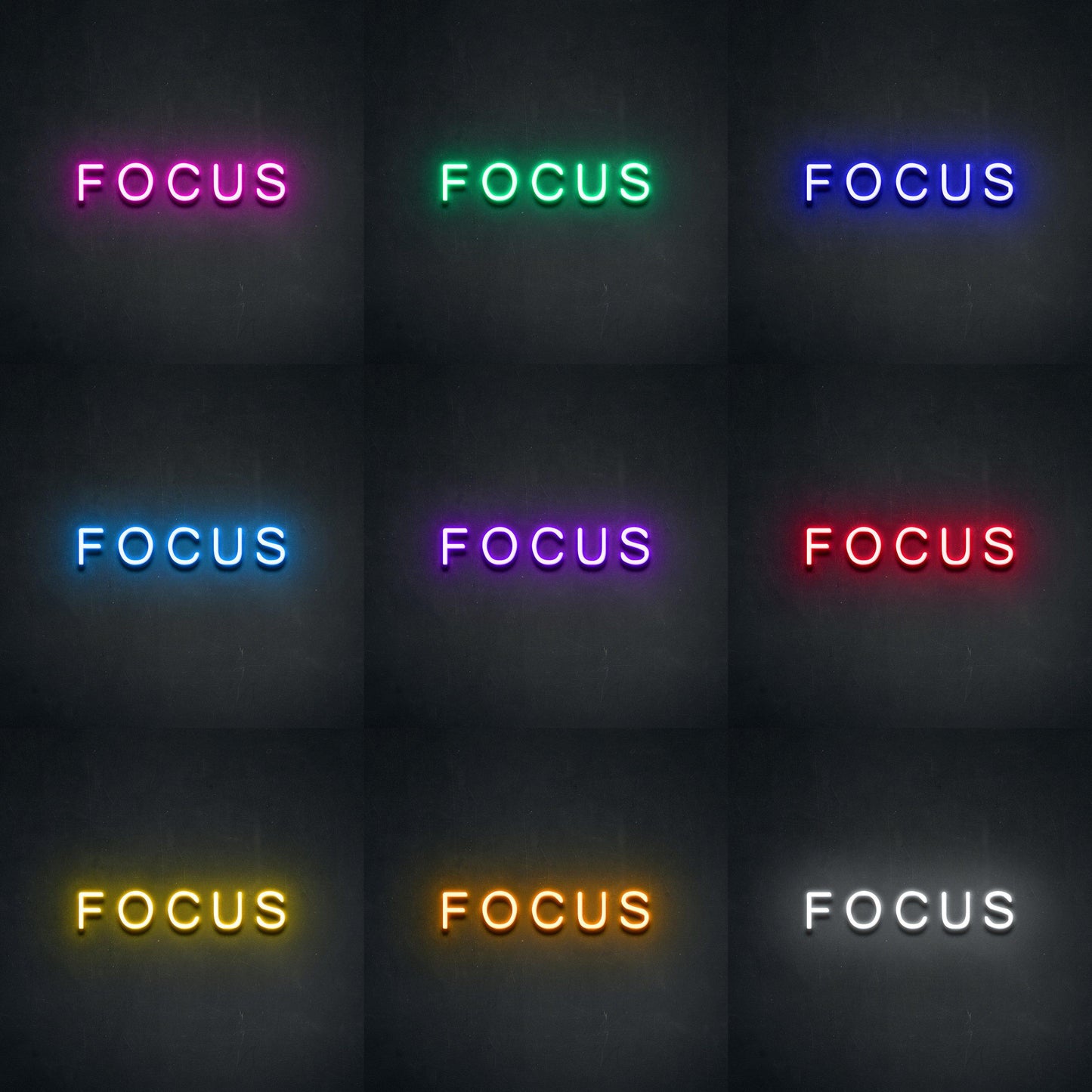 FOCUS' Neon Lamp