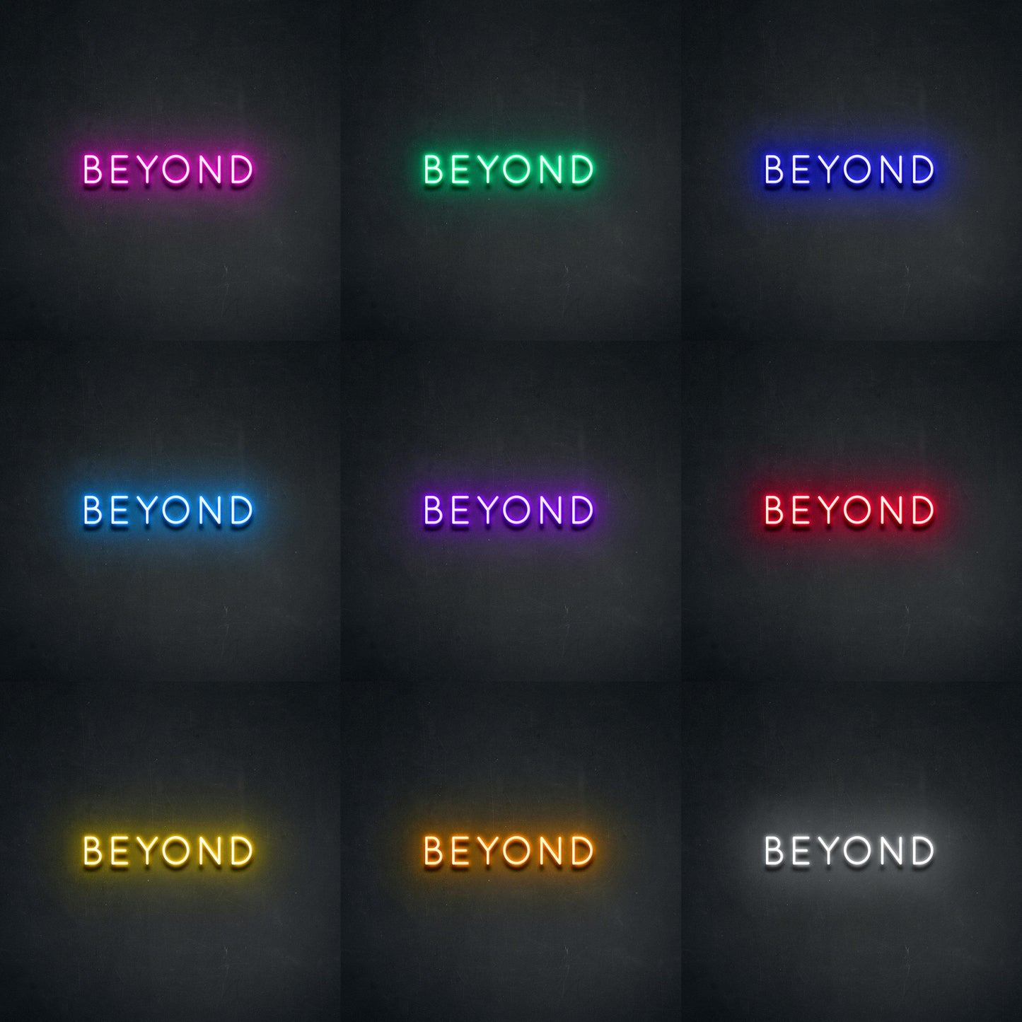 Beyond' Neon Lamp