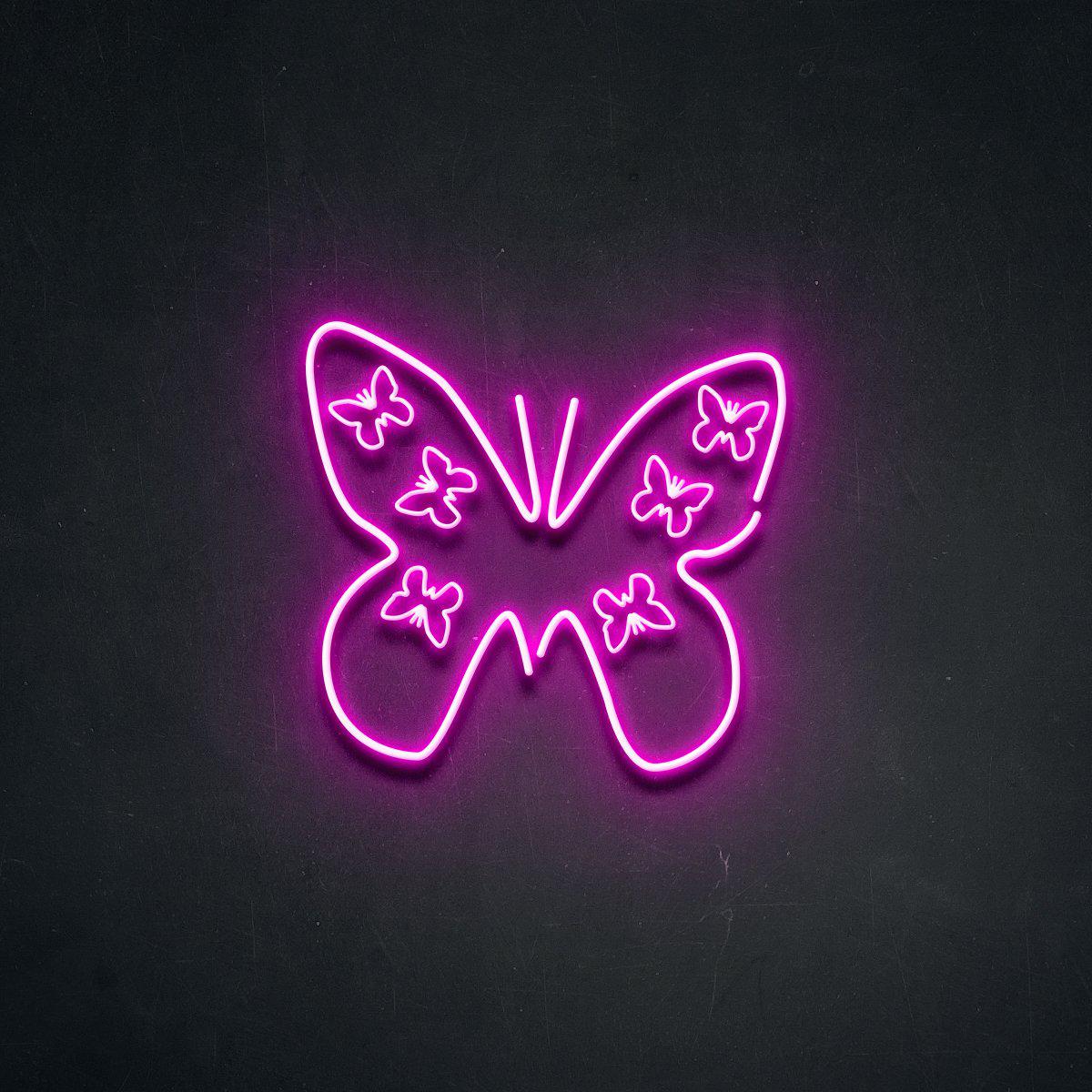 Butterfly' Neon Sign