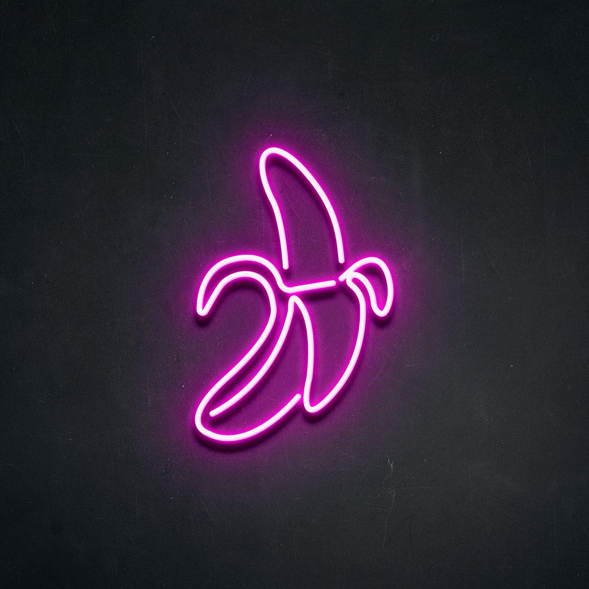 Banana' Neon Sign