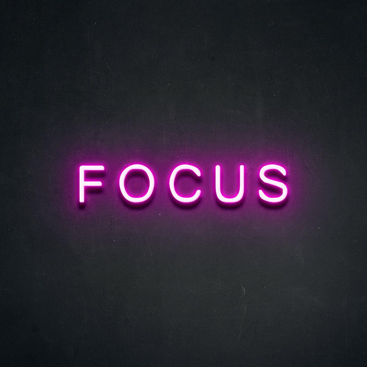 FOCUS' Neon Lamp