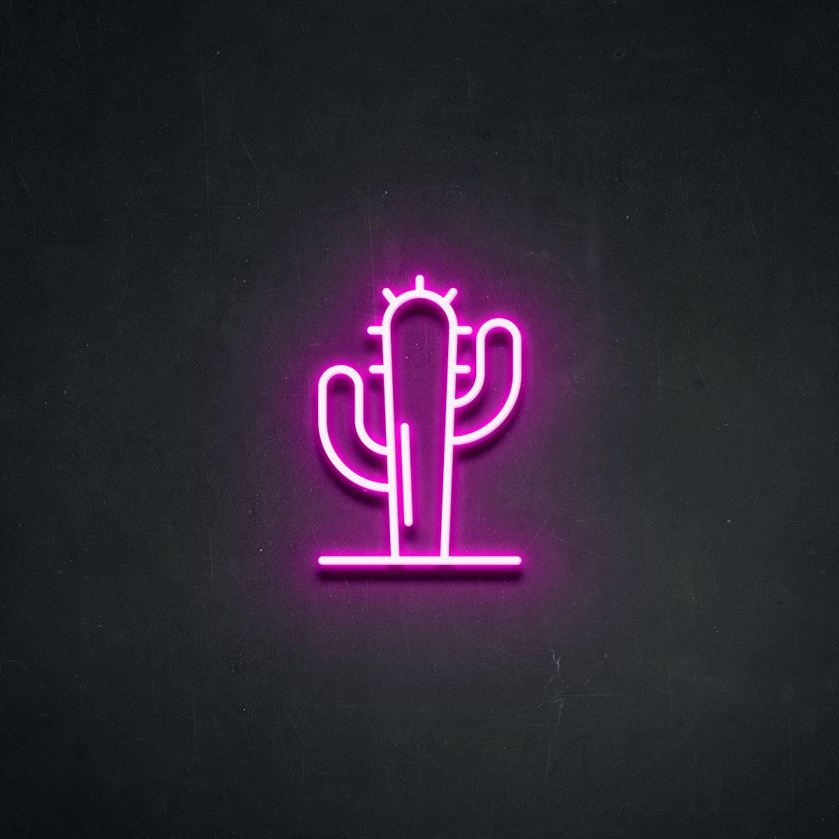 Cactus' Neon Sign