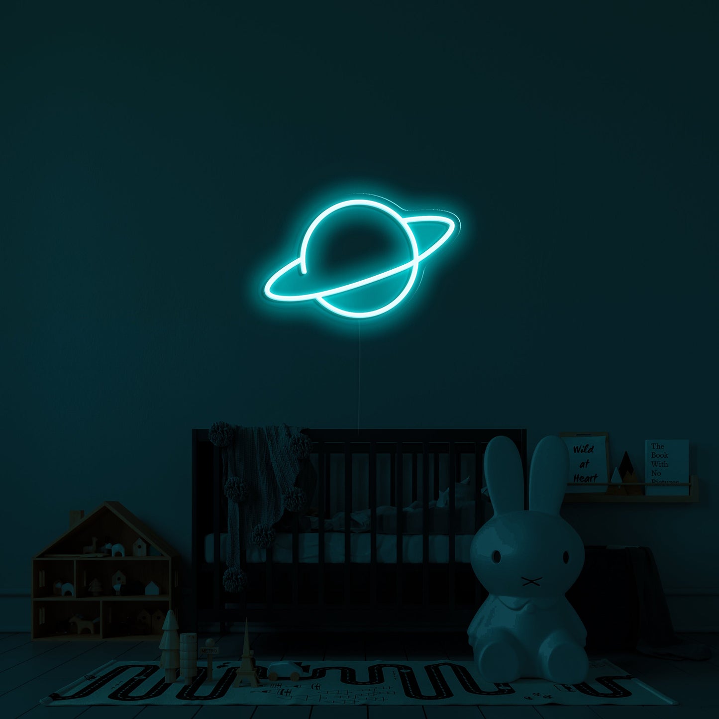 Planet Glow 'LED -Neonlampe