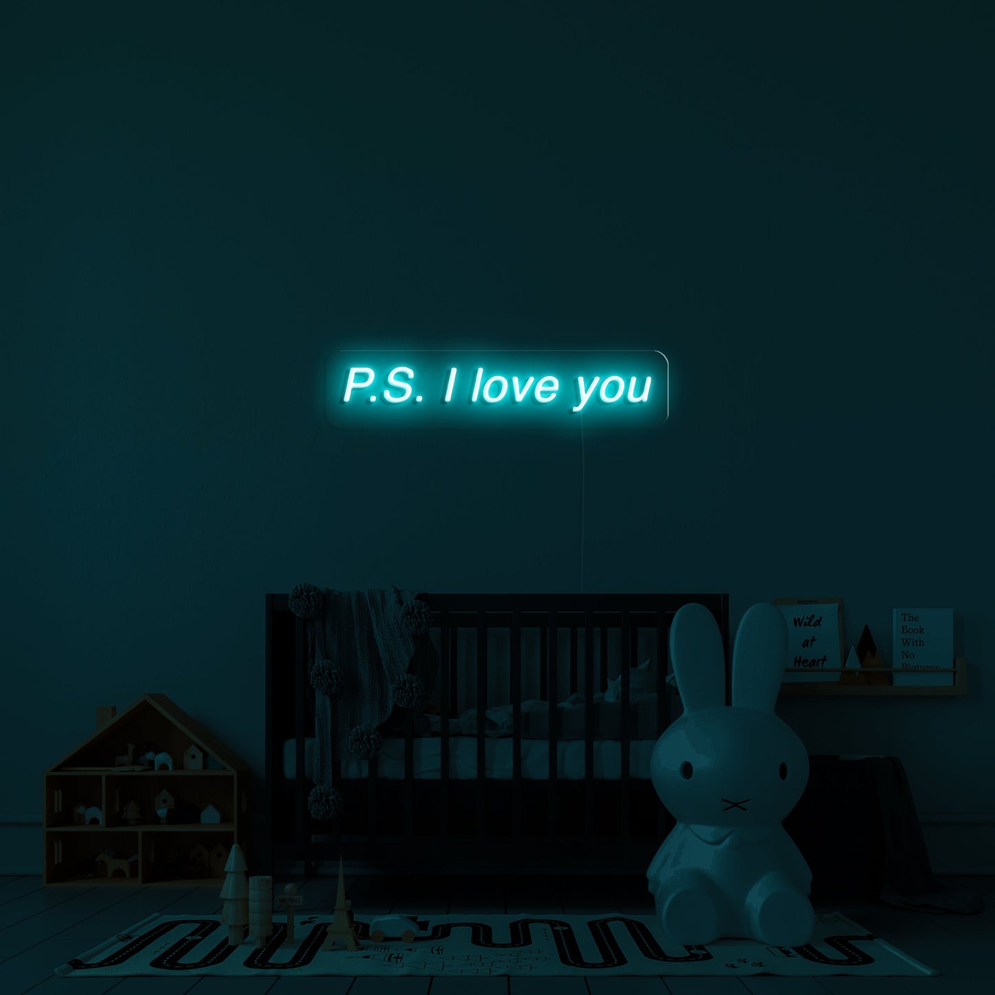 'P.S. I love you' LED Neon Lighting