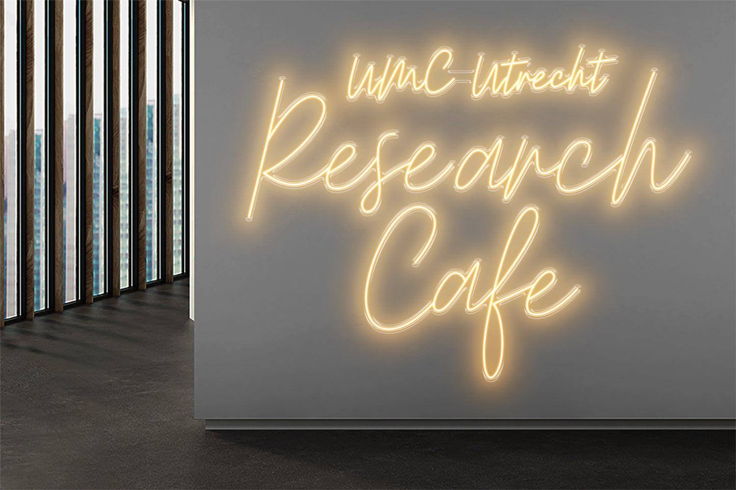 PowerLED Neon Sign (Indoor) - Research Cafe