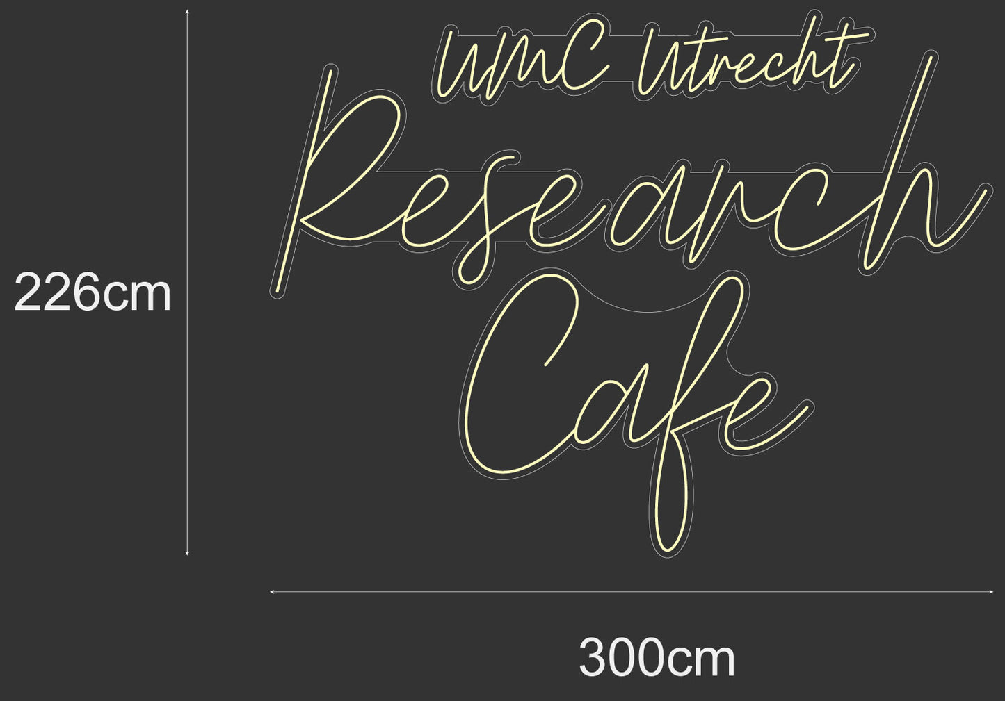 PowerLED Neon Sign (Indoor) - Research Cafe_V2