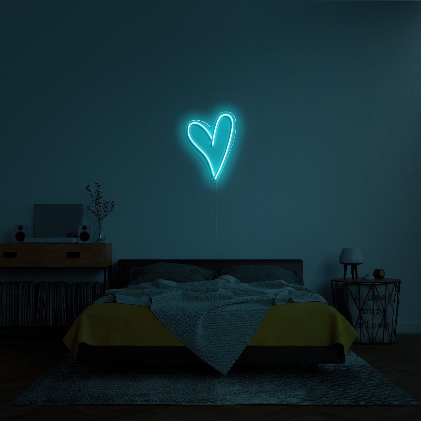 Script Heart' LED Neon Verlichting