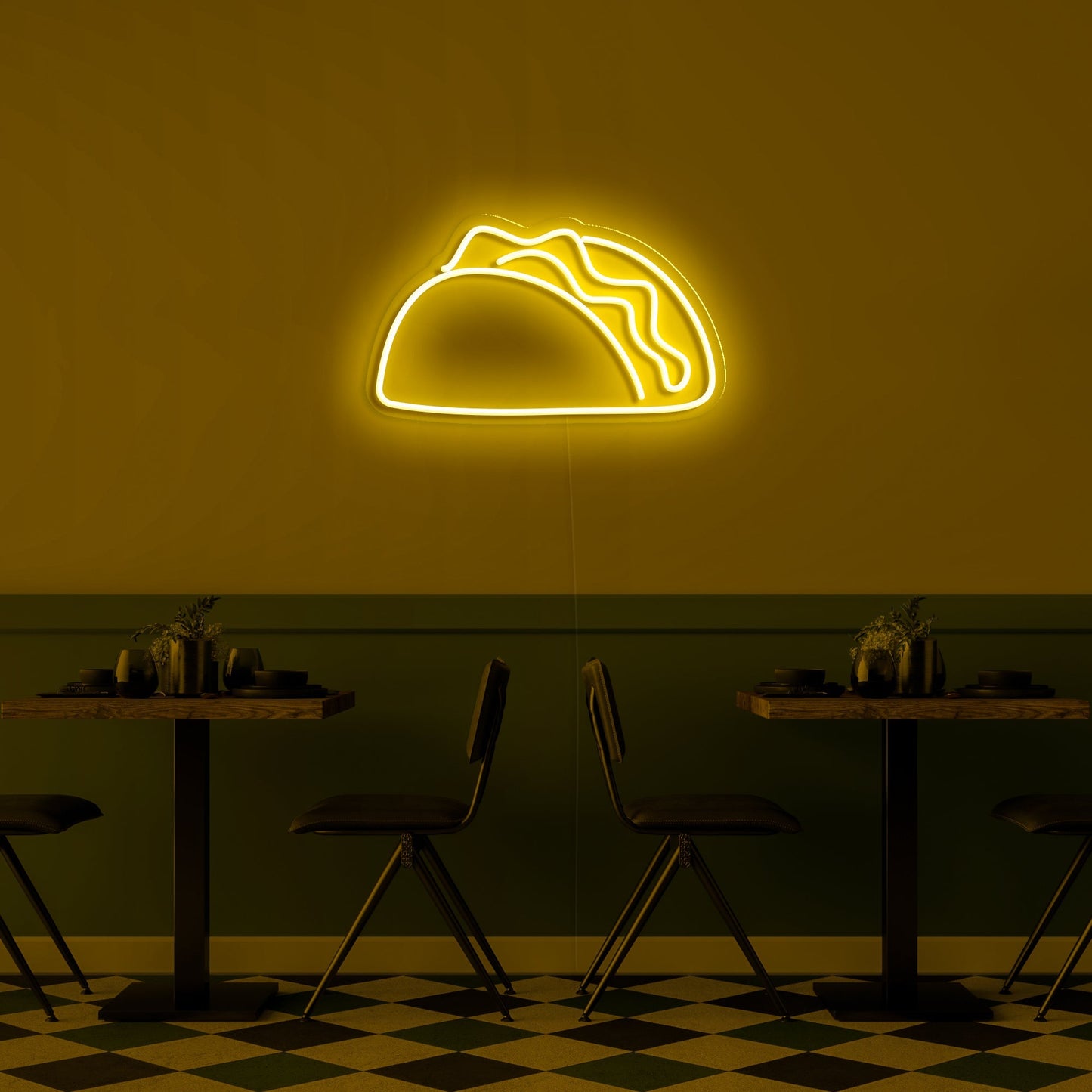 Taco' LED Neon Sign