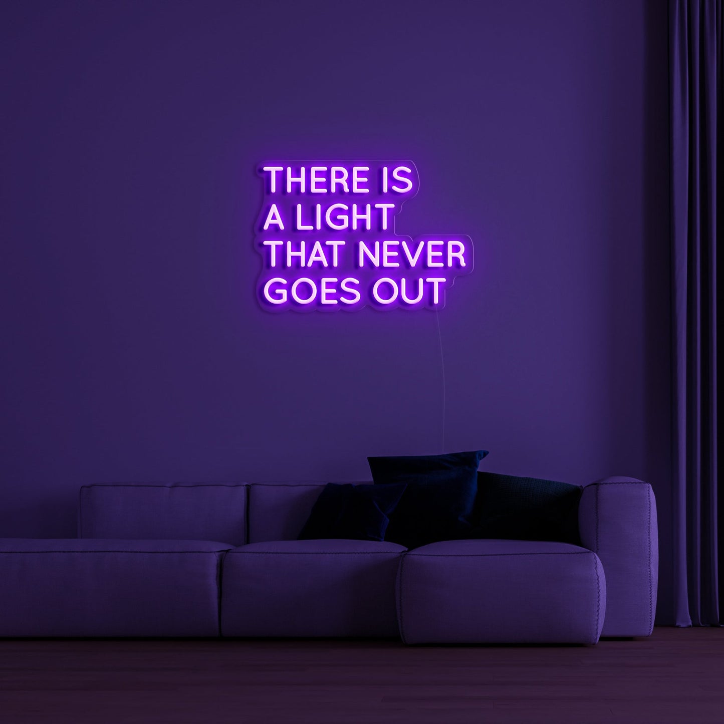 There Is A Light That Never Goes Out' LED Neon Verlichting