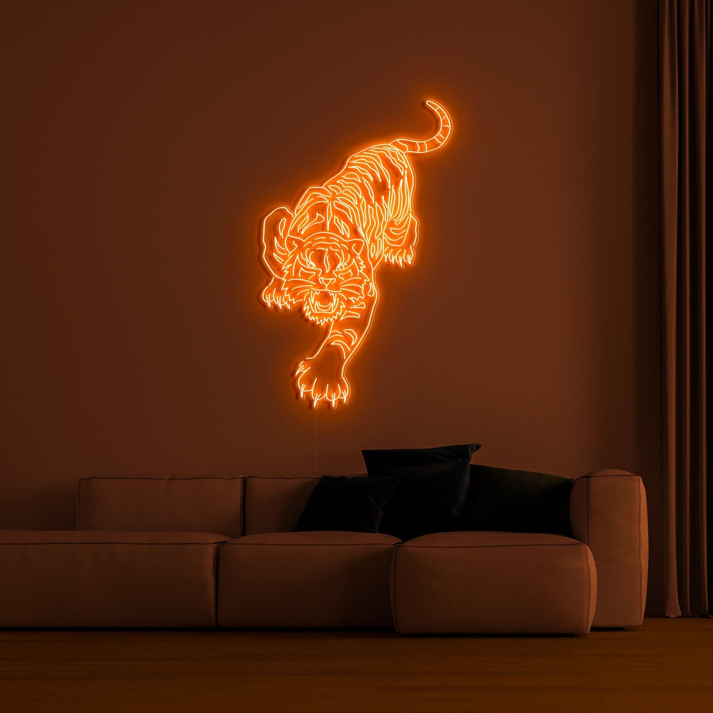 Tiger' LED Neon Sign