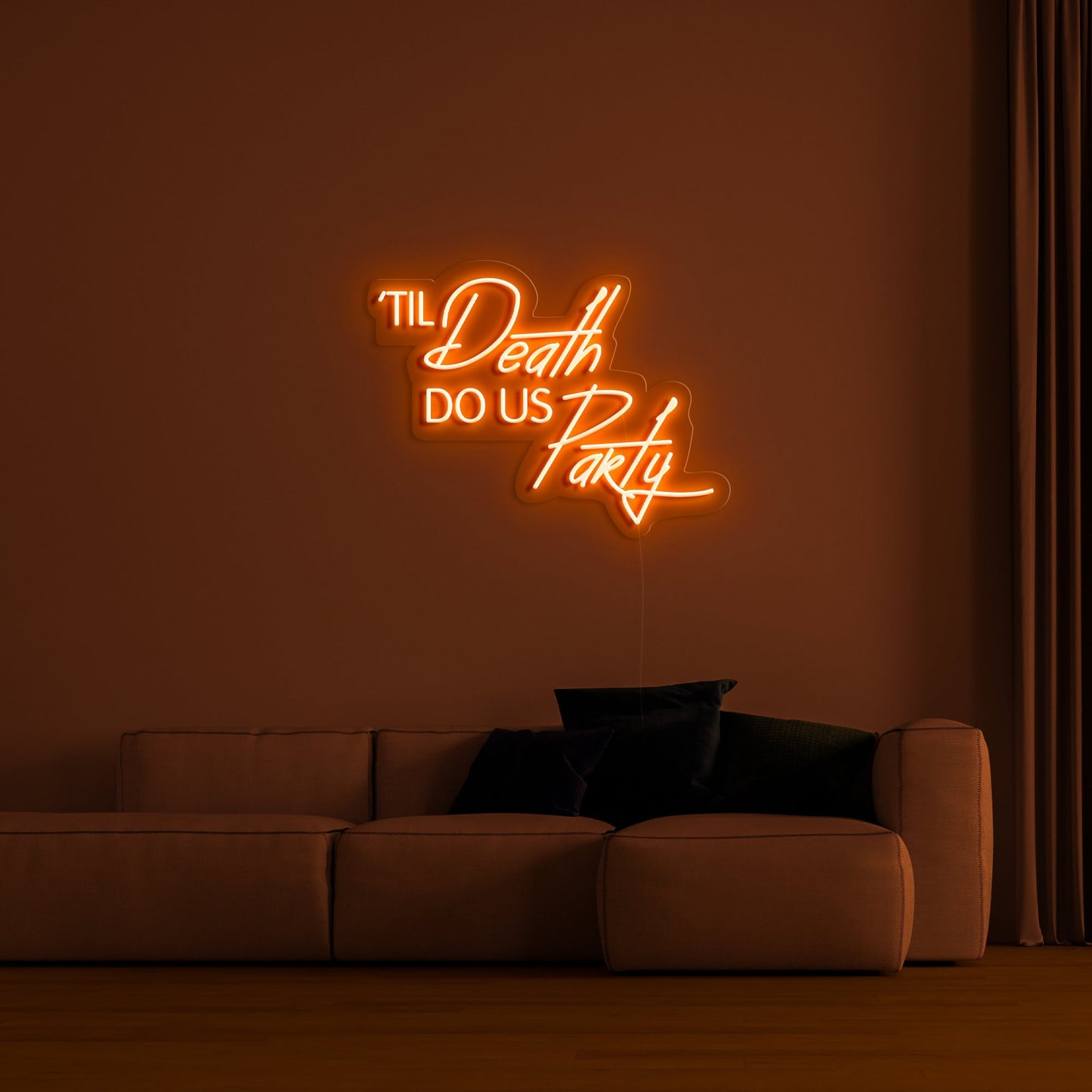 Till Death Do Us Party' LED Neon Verlichting